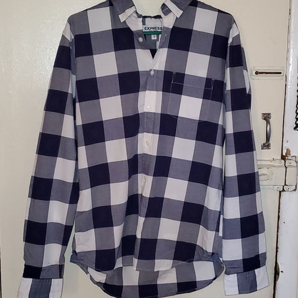 Express Flannel Button down - Picture 3 of 3
